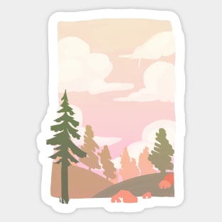 Landscape Sticker